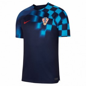 Kroatien 2023/2024 Borta Fotbollströjor Kortärmad